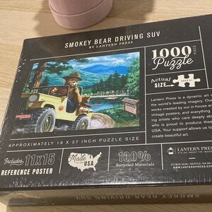 Lantern Press Smokey Bear Driving SUV Puzzle